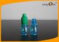 15ml Boş Mavi Renkli Vida Caps, Plastik E Sıvı şişeler ile sıvı Şişeler E-cig