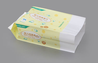 Baby Islak Doku İçin Lamine Yapıştırıcı Sticker Yan Gusset Çanta