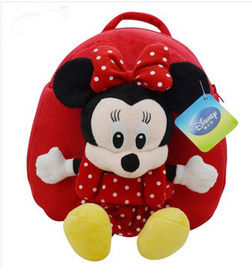 Bebek Kız için güzel Disney Çocuk Okul Sırt Minnie Mouse Okul Çantası