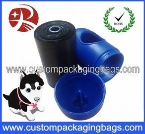 Siyah atık köpeği kaka çantaları Oxo biyolojik mavi dispenseri ile