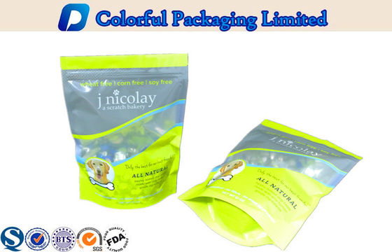 Dayanıklı Plastik Köpek / Kedi For Food ambalaj poşetleri ayağa kapatılmalı