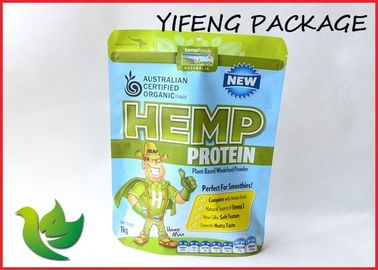 Whey Protein Plastik gıda notu ile Torbalar Nem kanıt Stand Up