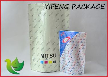 Fermuar ısı olmadan mühürleme toner ambalaj plastik torbalar kadar Stand