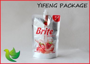 Logo Baskılı ağızlı Kılıfı İçecek Suyu için su geçirmez Stand Up