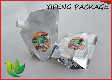 Sticker ile Ön Temizle Spout Kılıfı Ambalaj, Çanta Şarap