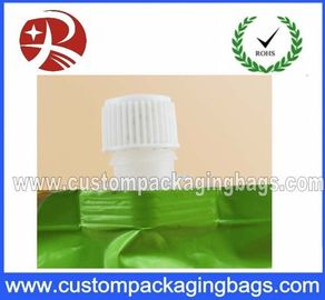 Özelleştirilmiş Baskılı Stand Up Bacalı Suyu Paketleme Torbalar, Plastik Sızdırmaz Bacalı Torbalar Stand Up