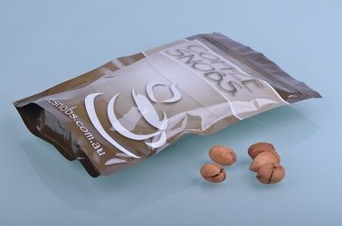 250g Vana Alt Gusset Blok Alt Çantalar, Bileşik Kahve Ambalaj Torbaları