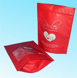 PET / AL / NY / PE, yüksek delinme direnci Bottom Gusset Çanta Stand up