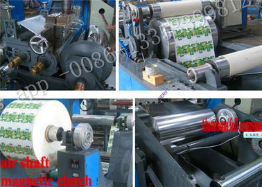 Film Ambalaj için 1300mm Ekstrüzyon Otomatik Laminasyon Kaplama Makinası Ünitesi