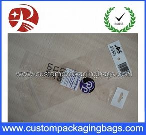 Geri dönüşümlü Baskı Özel Paketleme Çanta, Başlık ile Küçük OPP Çantalar