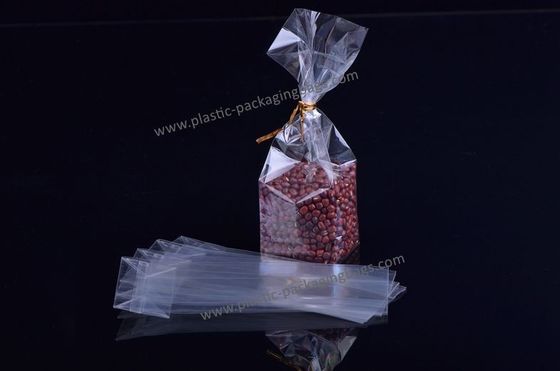Isı Seal Meydanı Bottom Selefon Çanta, Food Grade Şeffaf OPP Çanta