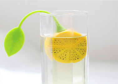 Isı Yalıtımı Silikon Mutfak Aletleri Limon Şekilli Of Food Grade Silikon Çay Poşeti