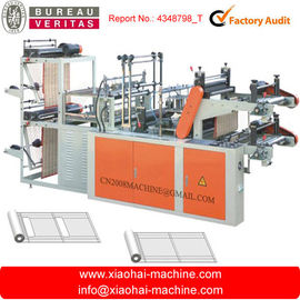 Double Layer Düz Açık Çanta, Makinası tişört Bag Rolling Çöp Torbaları