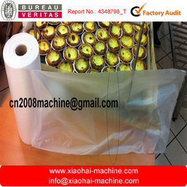 Double Layer Düz Açık Çanta, Makinası tişört Bag Rolling Çöp Torbaları