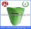 Yeşil PET / AL / PE alüminyum folyo kilitli kahve çanta ambalaj ile Stand up