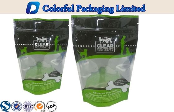 CMYK / Pantone baskı kedi maması için fermuar kese çanta ayağa, 250 g / 500g