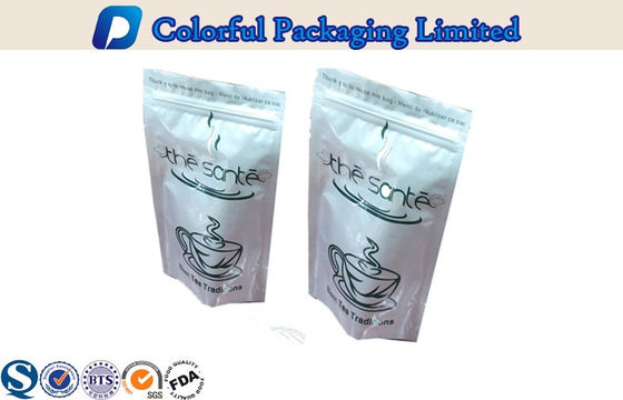 250 g / 500g / 1kg Kilitli Alüminyum Folyo Çay Ambalaj Kılıfı Stand up