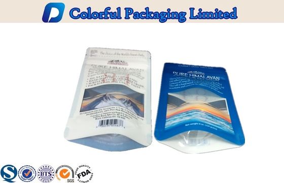 Degradable Yumuşak Tuz deniz biyolojik olarak parçalanabilen plastik Pencere ile Kılıfı Stand Up