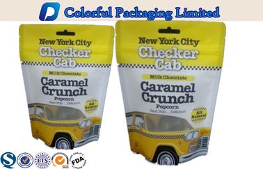 250g parçalanabilir Mat Varish özel Plastik Snacks Kılıfı Stand Up basılı