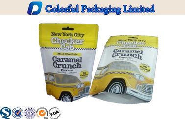 250g parçalanabilir Mat Varish özel Plastik Snacks Kılıfı Stand Up basılı