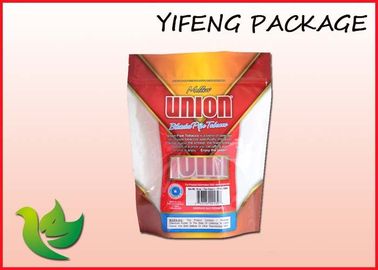 Temizle Pencere Plastik Tütün packaing İçin Kese ile Fermuar Stand Up