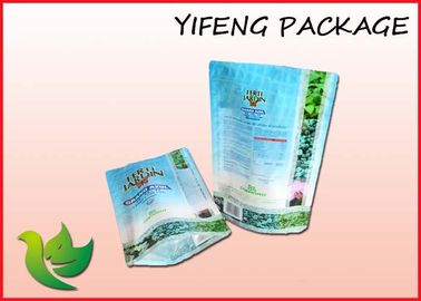 Temizle Pencere Plastik Tütün packaing İçin Kese ile Fermuar Stand Up