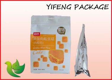 Mat / Parlak Baskılı PP Lamine Çantalar Gıda Garde Doypack Kılıfı ile Fermuar