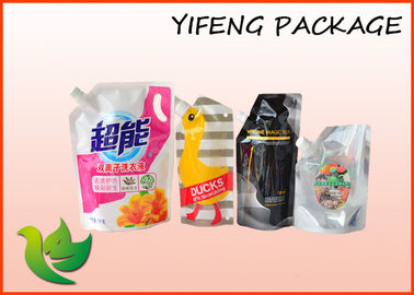 Sıvı 400ml Center For Spout ile Doypack Alüminyum Folyo Bacalı Kılıfı