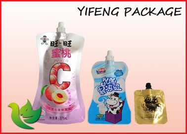 Sıvı 400ml Center For Spout ile Doypack Alüminyum Folyo Bacalı Kılıfı