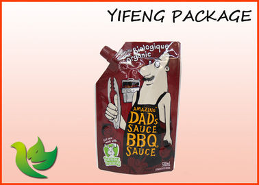 Yeniden Kullanılabilir Alüminyum Folyo Borulu Food Grade Plastik Su Çanta ile Doypack Kılıfı Çizgili