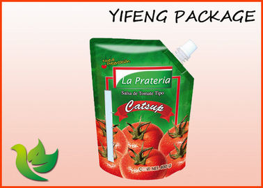 Yeniden Kullanılabilir Alüminyum Folyo Borulu Food Grade Plastik Su Çanta ile Doypack Kılıfı Çizgili