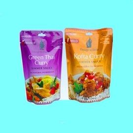 Fermuar Euro Hole ile Snack Folyo Baskılı Gıda Torbalar Ambalaj