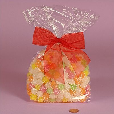 Candy için Çin Üretici Temizle Daire Polipropilen torbalar