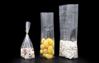 Isı Seal Blok Alt Çanta, Snack Gıda Düz Taban Kılıfı