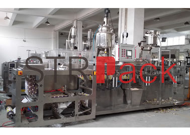 Fıstık çekirdekleri için 1000ml Yatay paketleme makinesi, süt kese
